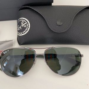 Rayban RB8313 Carbon fibre polarized aviator